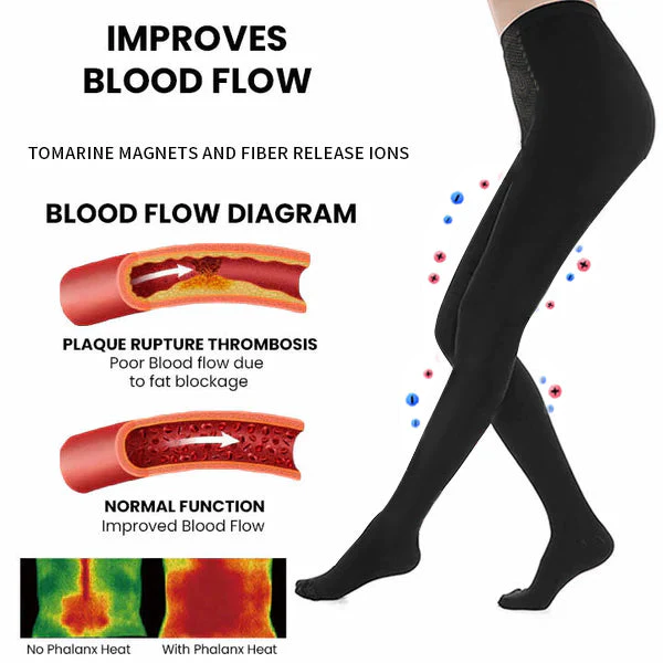 Fivfivgo™ UltraSLIM Tourmaline Ion Body Shaping Stretch Silk Stockings