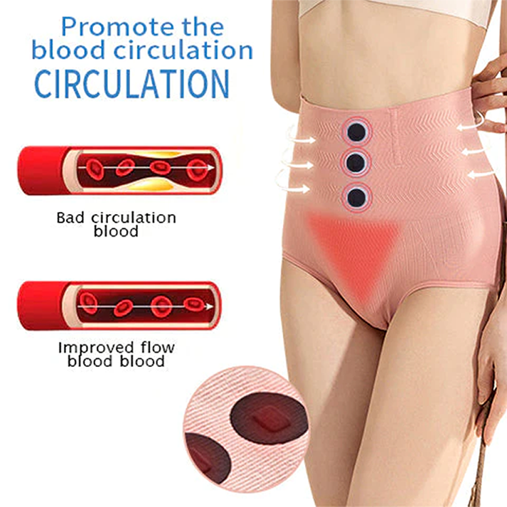 Fivfivgo™ Slip de mise en forme de réduction et de détoxification de la vulve en nid d'abeille en graphène