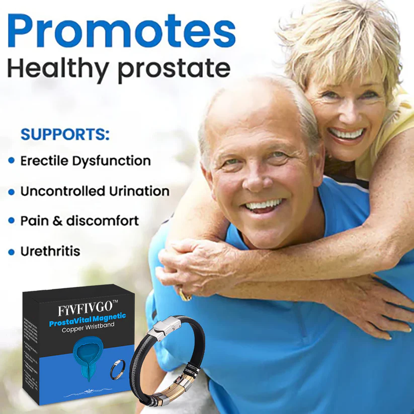 Fivfivgo™ ProstaVital Magnetic Copper Wristband