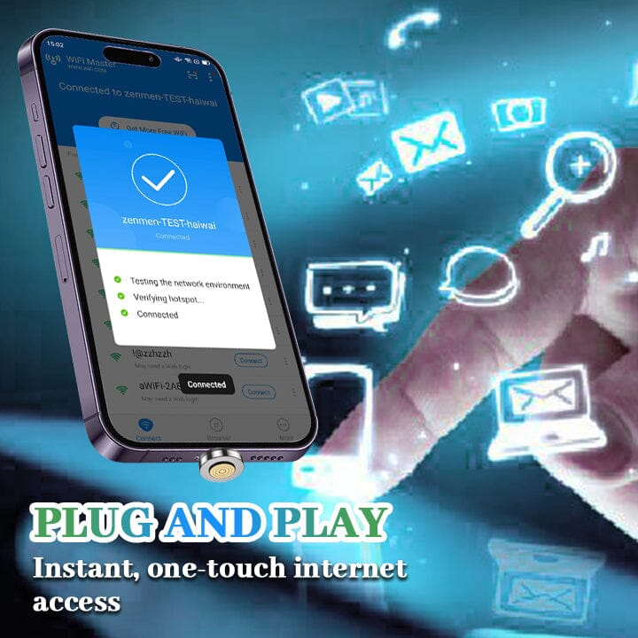 Lyseemin™ EasyAccess Wi-Fi révolutionnaire Connexion instantanée