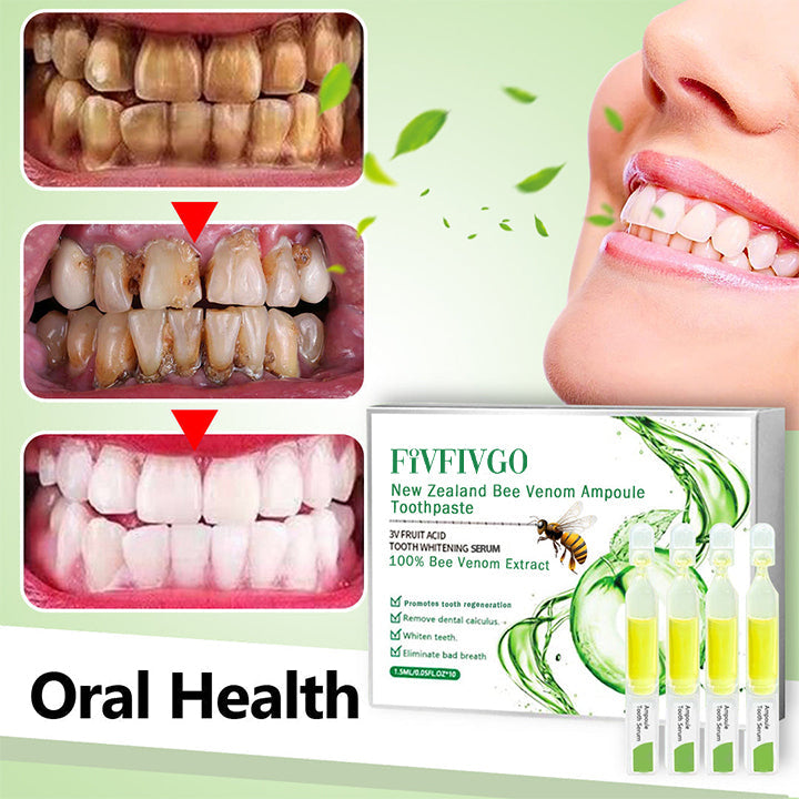 Fivfivgo™ Dentifrice Ampoule au Venin d'abeille de Nouvelle-Zélande