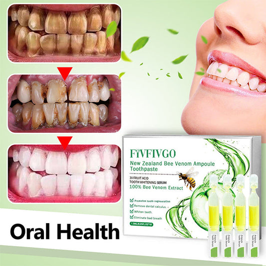 Fivfivgo™ Dentifrice Ampoule au Venin d'abeille de Nouvelle-Zélande