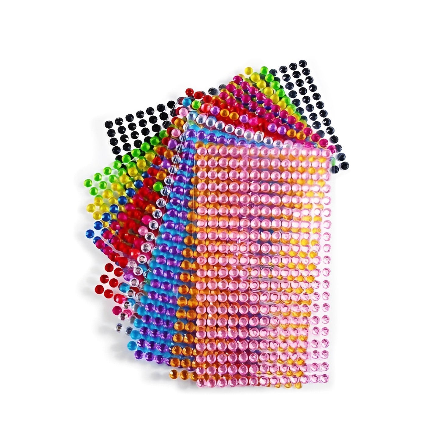 Self-Adhesive Hair/Body/Face Diamond Costumes & Accessories Every Day And Night White Diamond (4 sheets of 3-6mm) 1 pc 