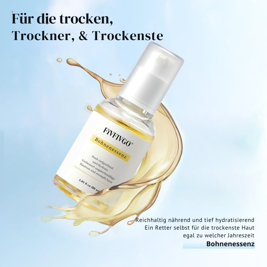 Fivfivgo® Bohnen-Essenz-Serum – Schält sanft, spendet Feuchtigkeit und hilft, dunkle Flecken zu verblassen