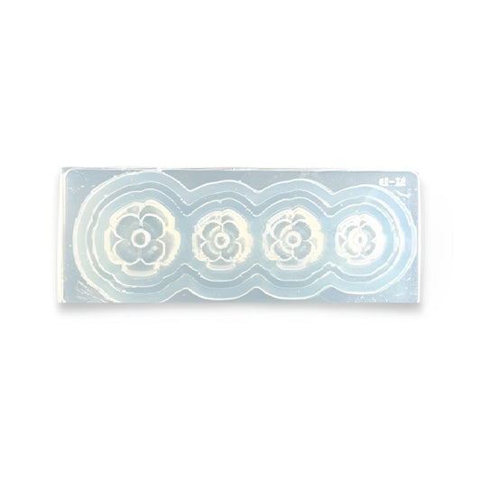 3D Nail Art Silicone Mold Nail Every Day And Night AI-19 Camellia 