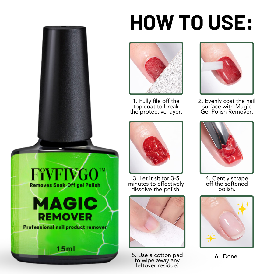 Fivfivgo™ Magic Gel Polish Remover
