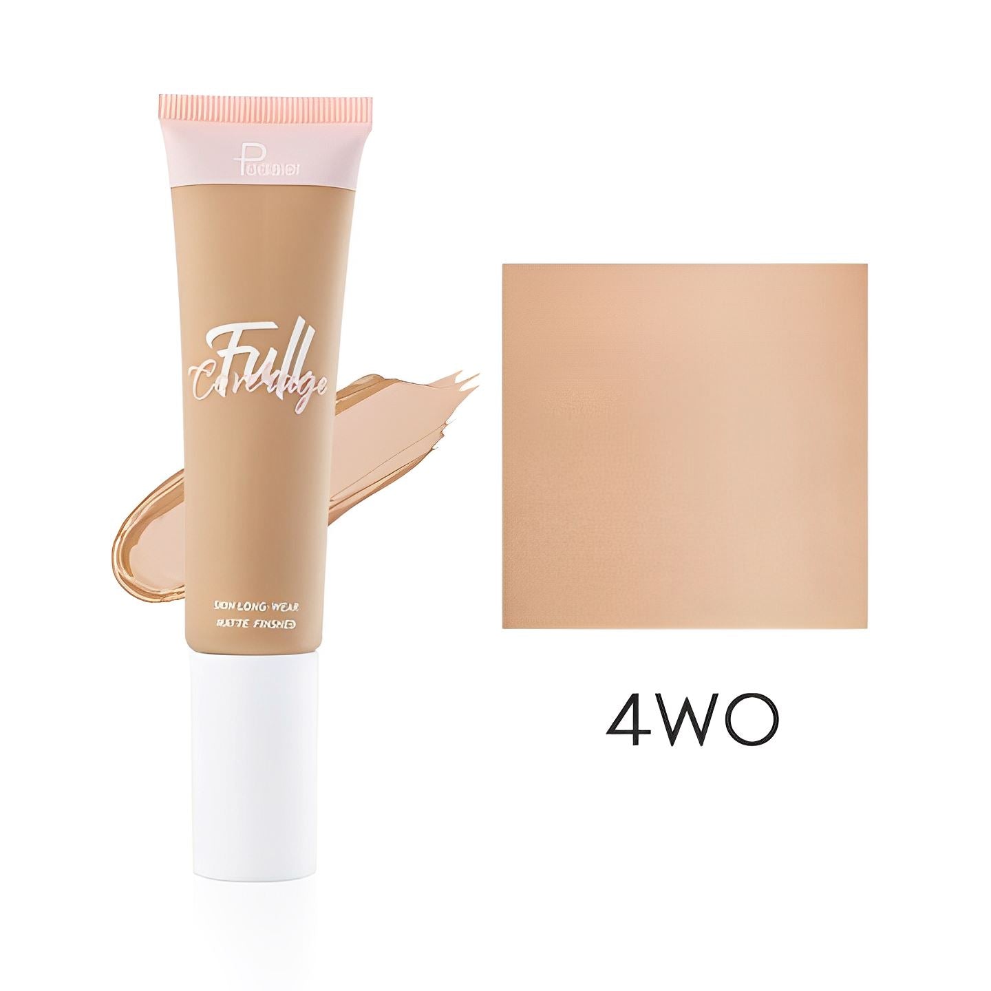 12HRS Full Coverage Oil Control Foundation Make-up Every Day And Night 4WO 