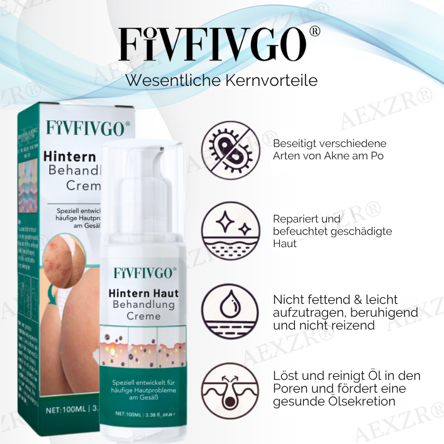 Fivfivgo® Hintern Haut Behandlung Creme