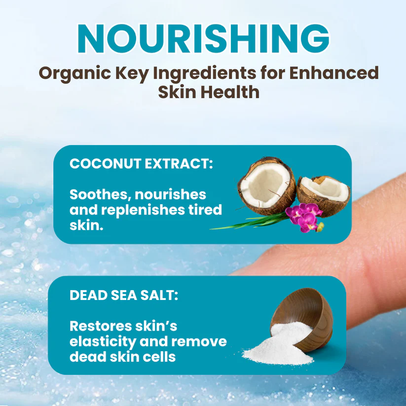 Fivfivgo™ SeaCoco Crystal Body Scrub (Recommended by Aesthetician)