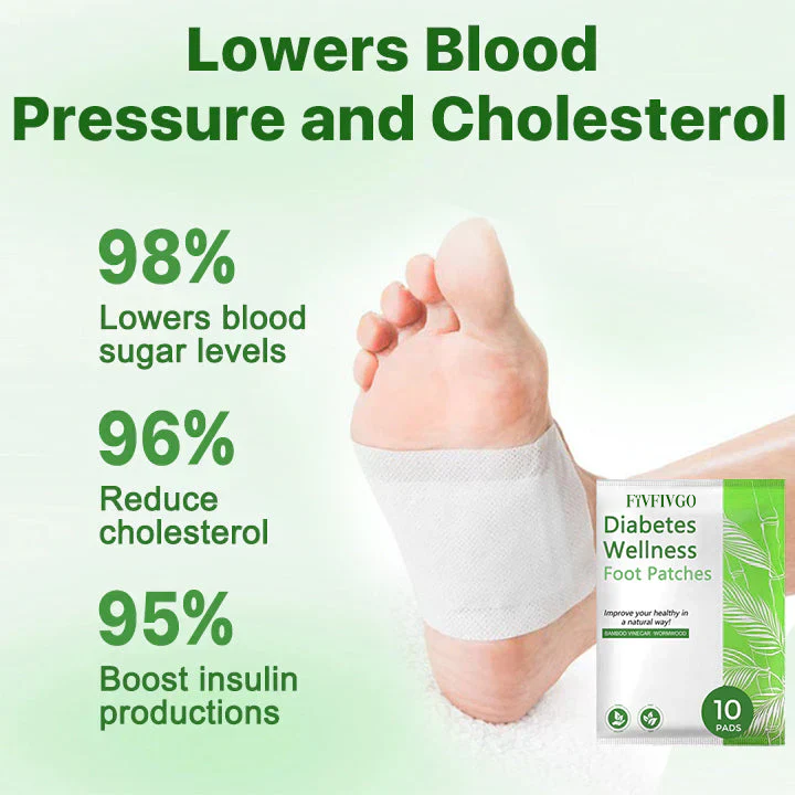 Fivfivgo™ Diabetes Wellness Foot Patches