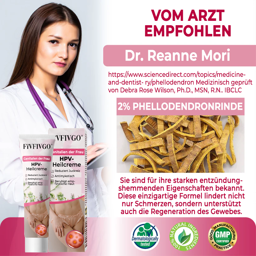 Fivfivgo® Genitalien der Frau HPV-Heilcreme