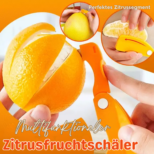 Multifunktionaler Zitrusfruchtschäler