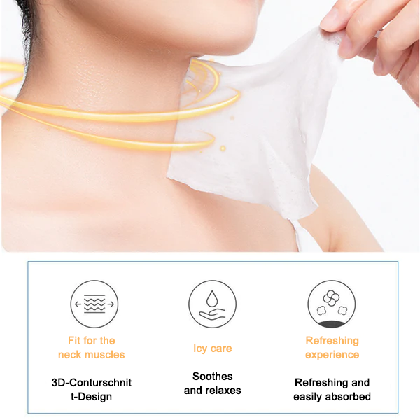 Appareil de beauté pour le visage et le cou à micro-courant Fivfivgo™ EMS