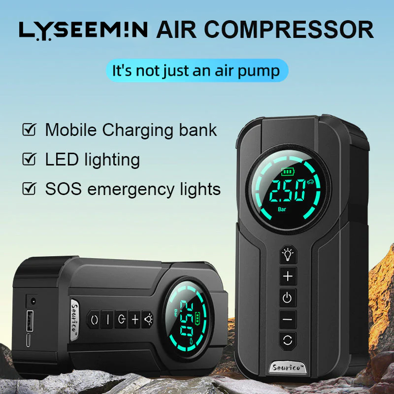 Compresseur d'air polyvalent intelligent Lyseemin™ - Démarreurs - Systèmes de charge de batterie