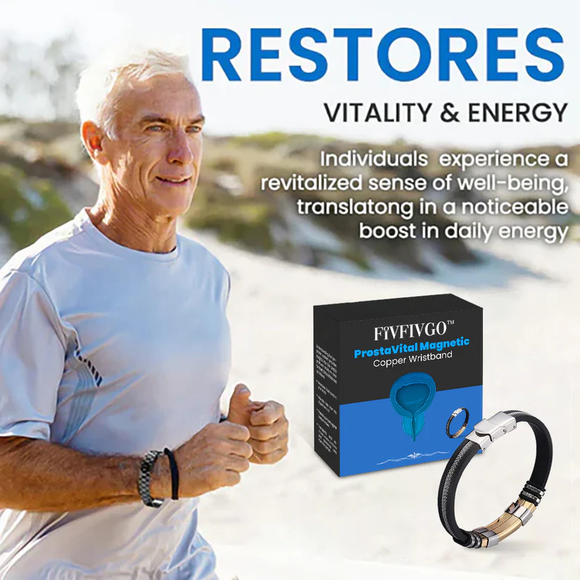 Fivfivgo™ ProstaVital Magnetic Copper Wristband