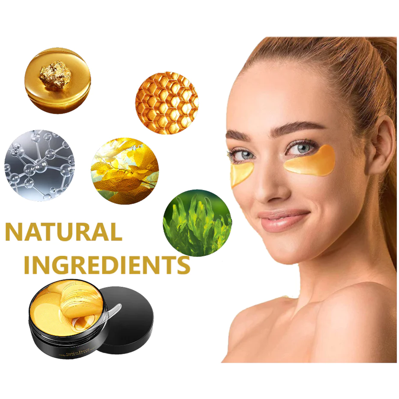Fivfivgo™ 24K Gold Snail Collagen Eye Mask