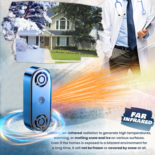 Lamicry™ Thermostat d'hiver pour faire fondre la neige à infrarouge