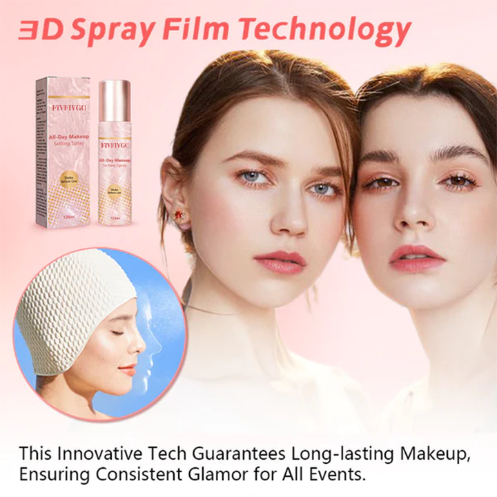 Fivfivgo™ Spray fixateur de maquillage longue durée