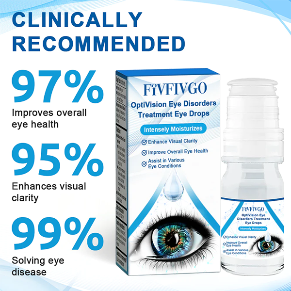 Fivfivgo™ OptiVision, gouttes pour les yeux pour le traitement des troubles oculaires