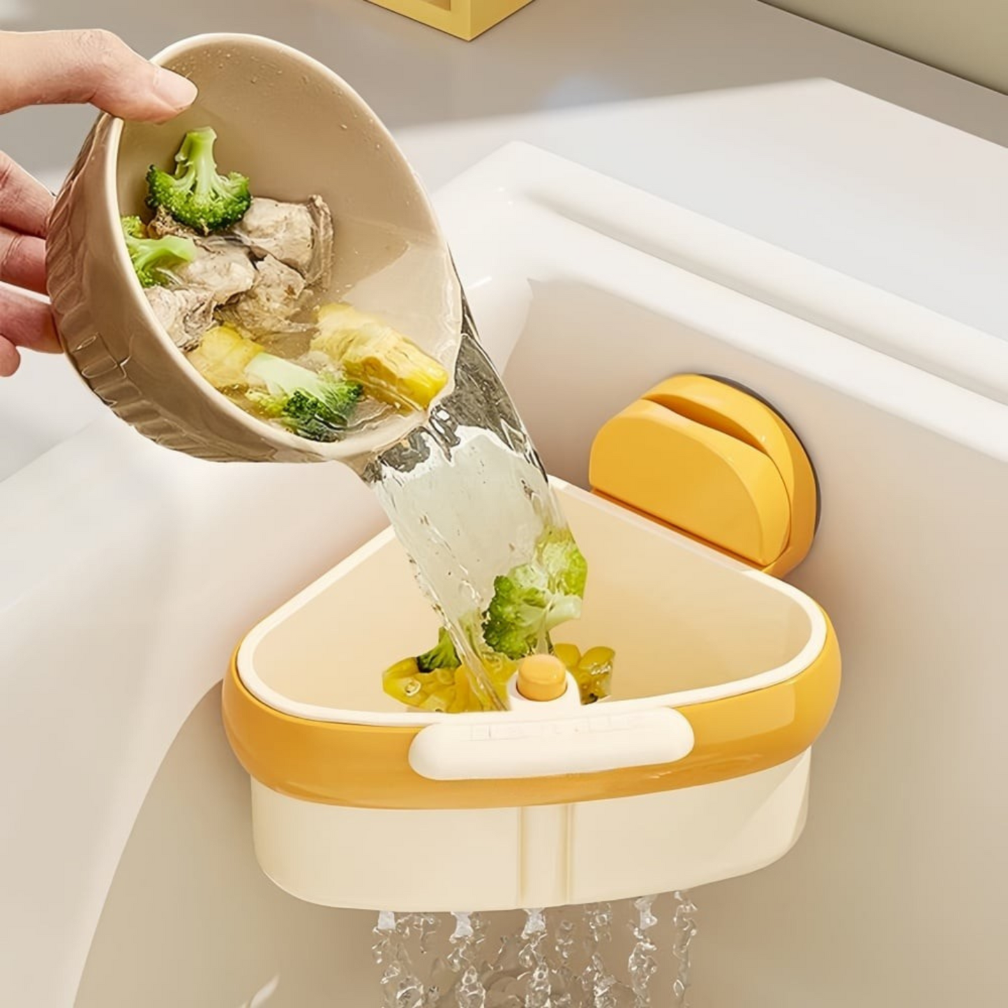 🔥LAST DAY 70% OFF🔥-Suction Cup Sink Corner Rack