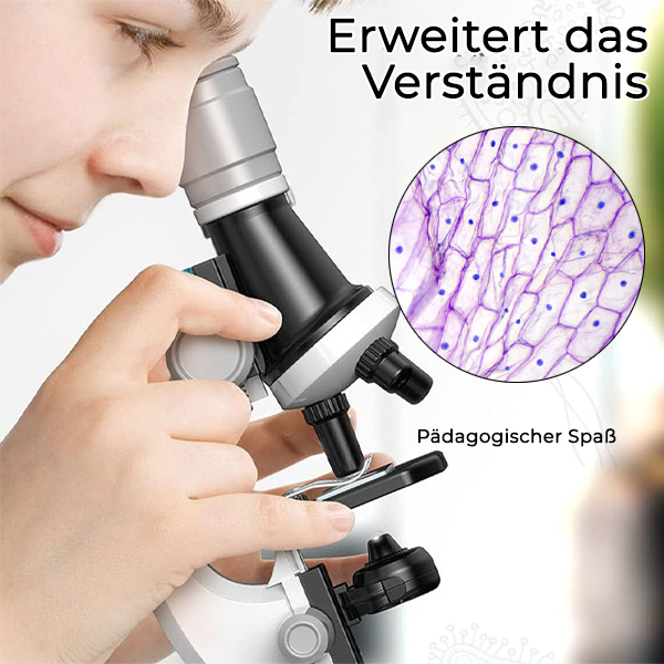 Tragbares Taschenmikroskop für Kinder