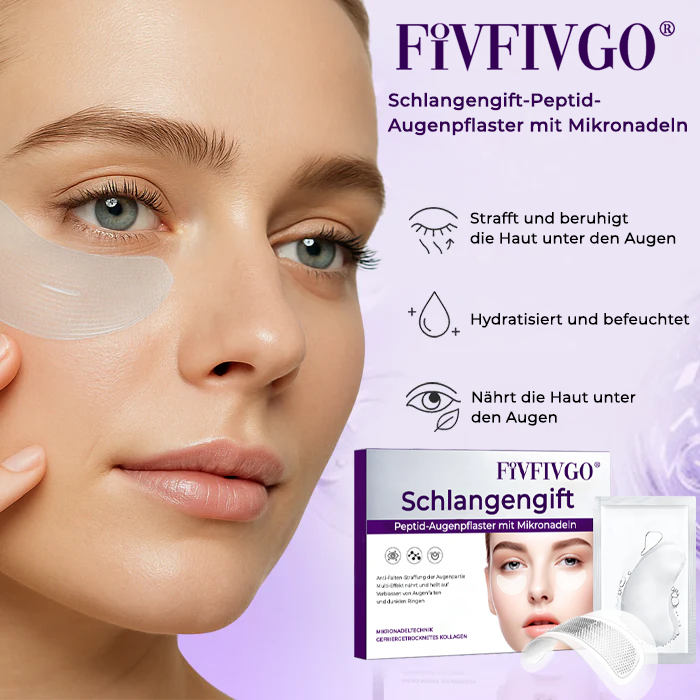 Fivfivgo® Schlangengift-Peptid-Augenpflaster mit Mikronadeln