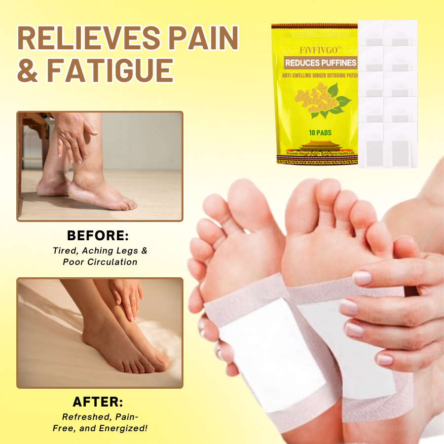 Fivfivgo™ Anti-Swelling Ginger Detoxing Patch