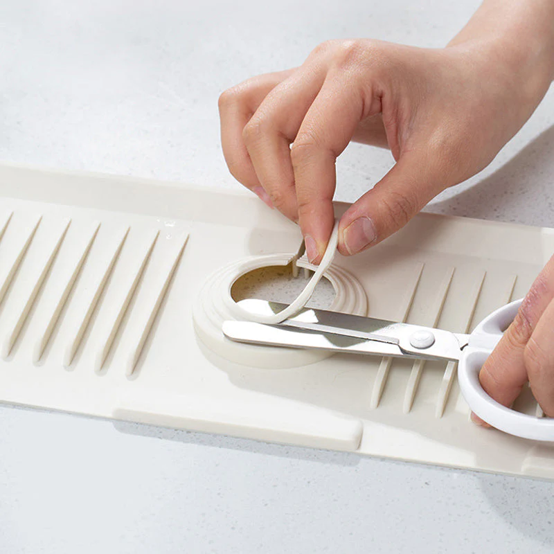 Fivfivgo™ Tapis anti-éclaboussures pour robinet d'évier