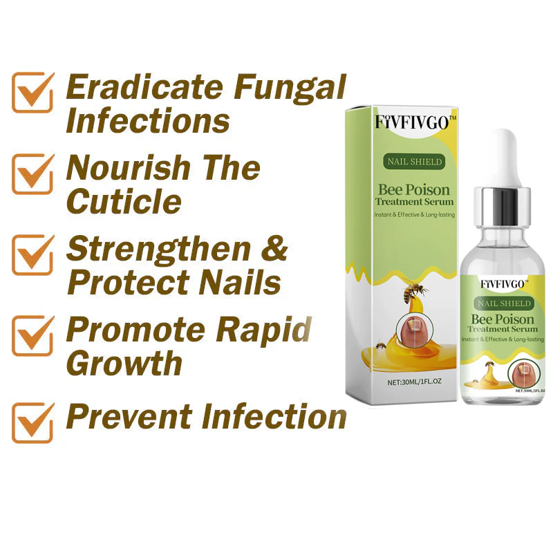Fivfivgo™ Nagelpilz Bienengift Behandlung Serum