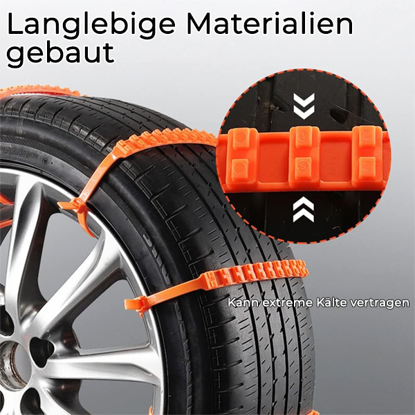Anti-Rutsch-Schneeketten Auto Winterreifen Räder Kette