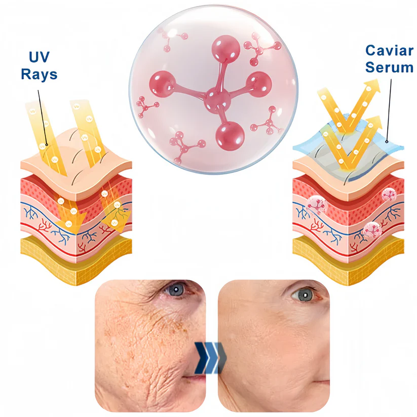Fivfivgo™ HYALURONIC ACID AMPOULE SERUM For Remove 97% Deep Wrinkles & Dark Spots