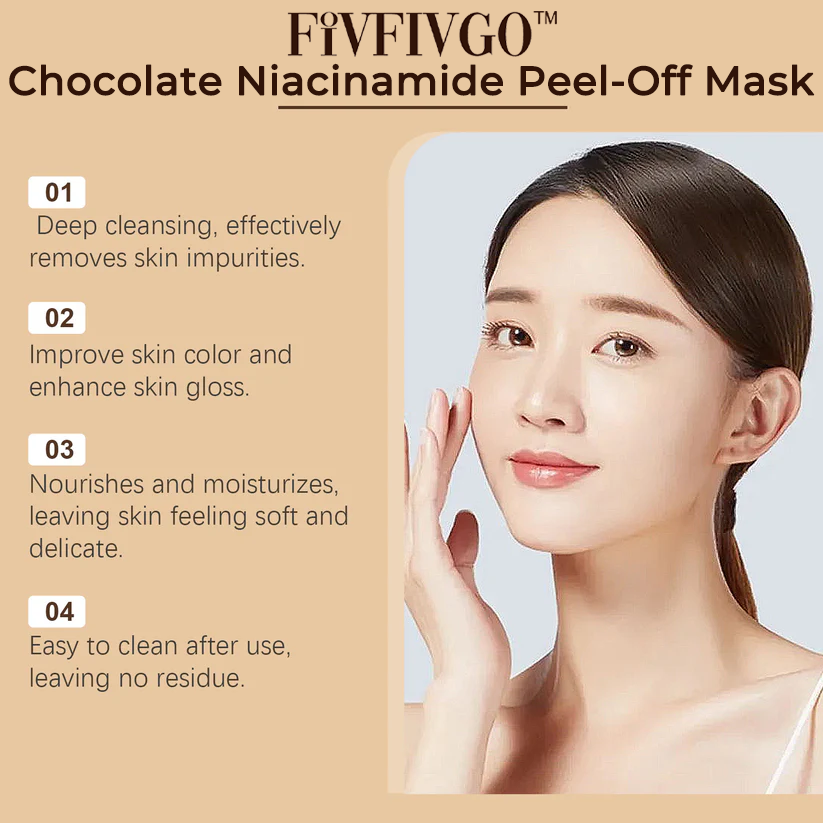Fivfivgo™ Chocolate Niacinamide Peel-Off Mask