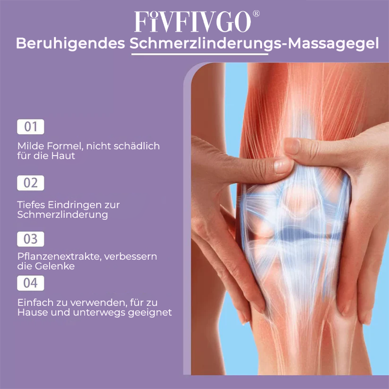 Fivfivgo® Beruhigendes Schmerzlinderungs-Massagegel