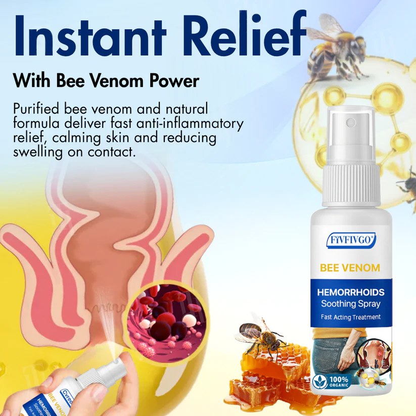 Fivfivgo® Bee Venom Hemorrhoids Soothing Spray