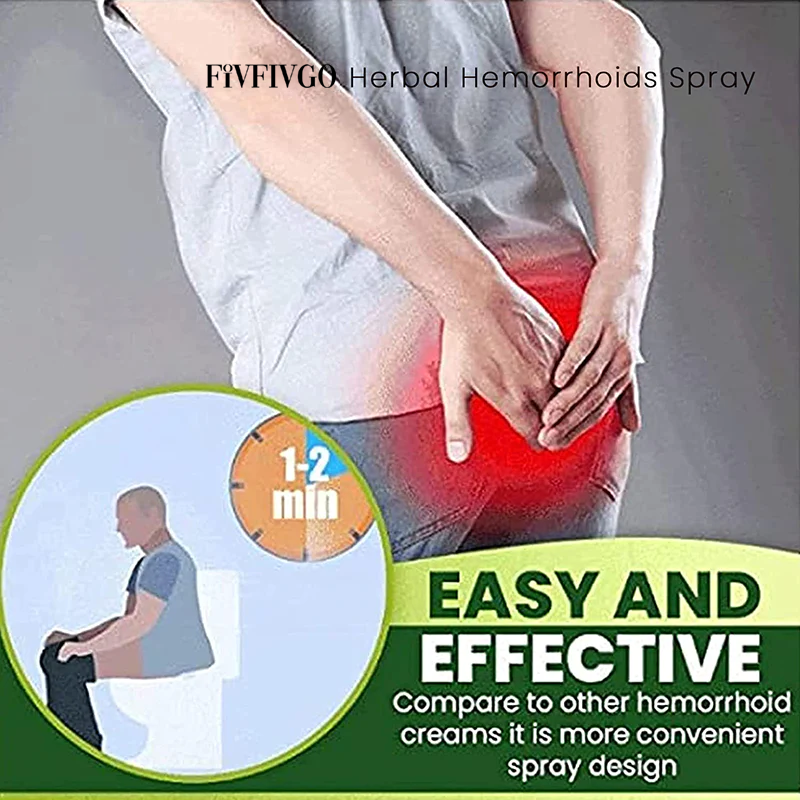 Fivfivgo™ Hemocare Kräuter-Hämorrhoidenspray
