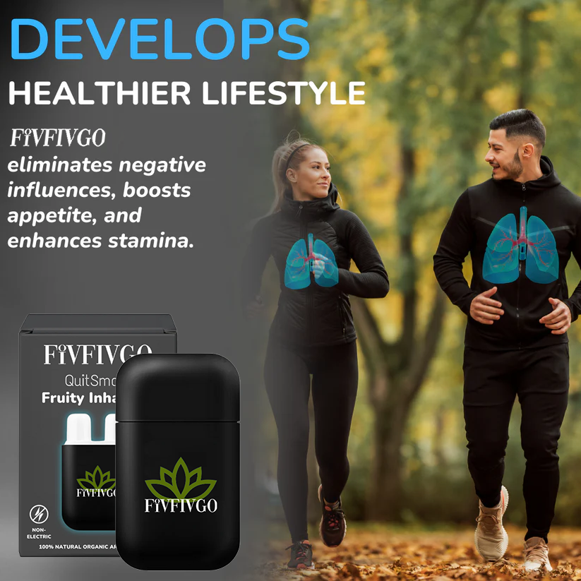 Fivfivgo™ QuitSmoke Fruity Inhalator