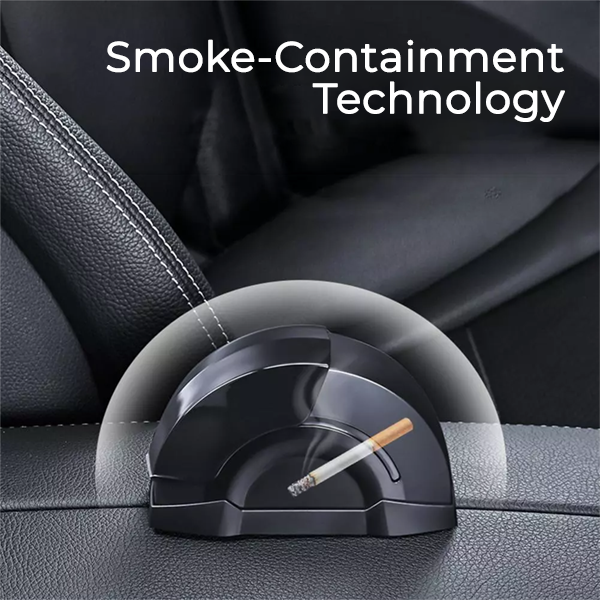 HIGHTQURO® Windproof Car Ashtray