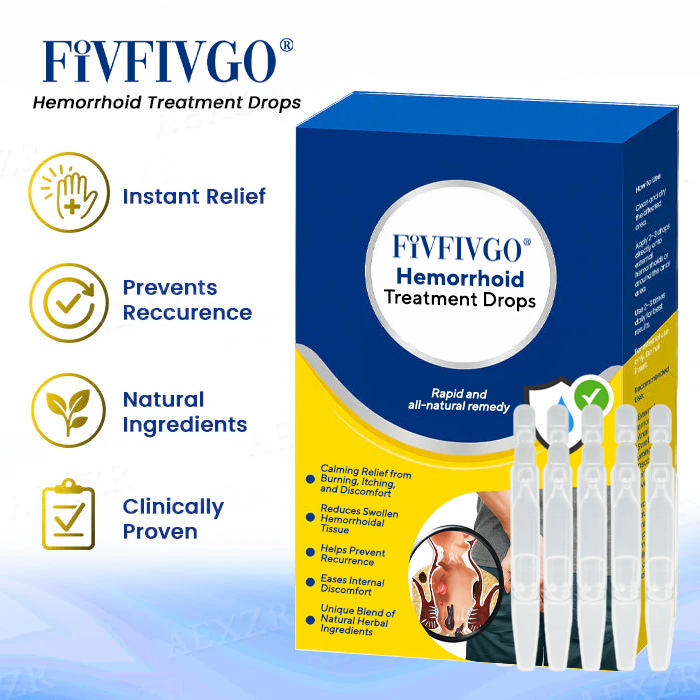 Fivfivgo® Hemorrhoid Treatment Drops