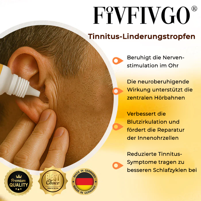 Fivfivgo® Tinnitus-Linderungstropfen