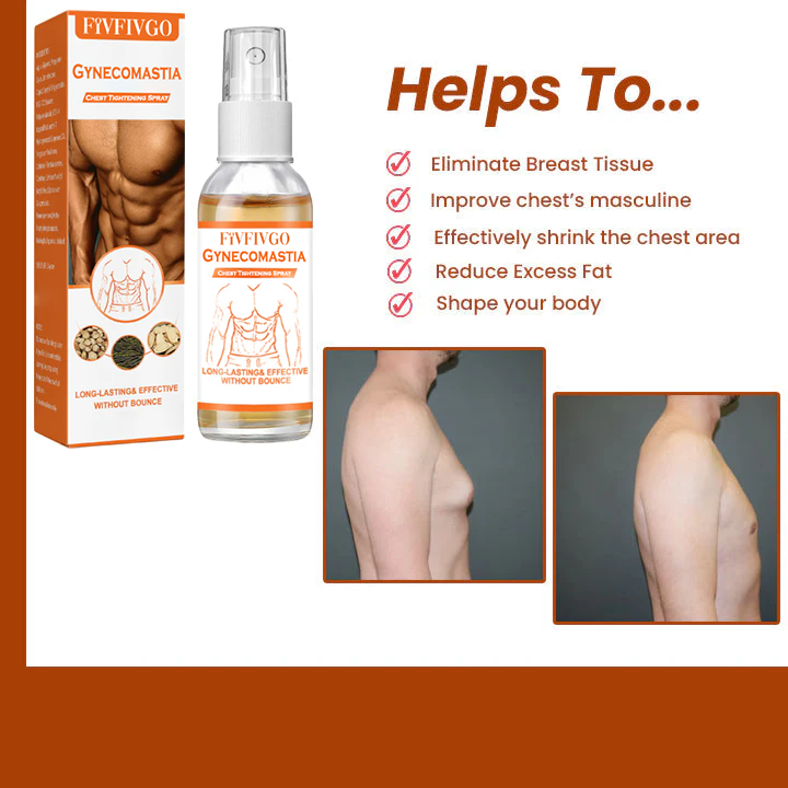 Fivfivgo™ Gynecomastia Chest Tightening Spray