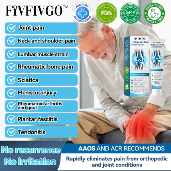 Fivfivgo™ Hyaluronsäure-Gelenkreparatur-Creme
