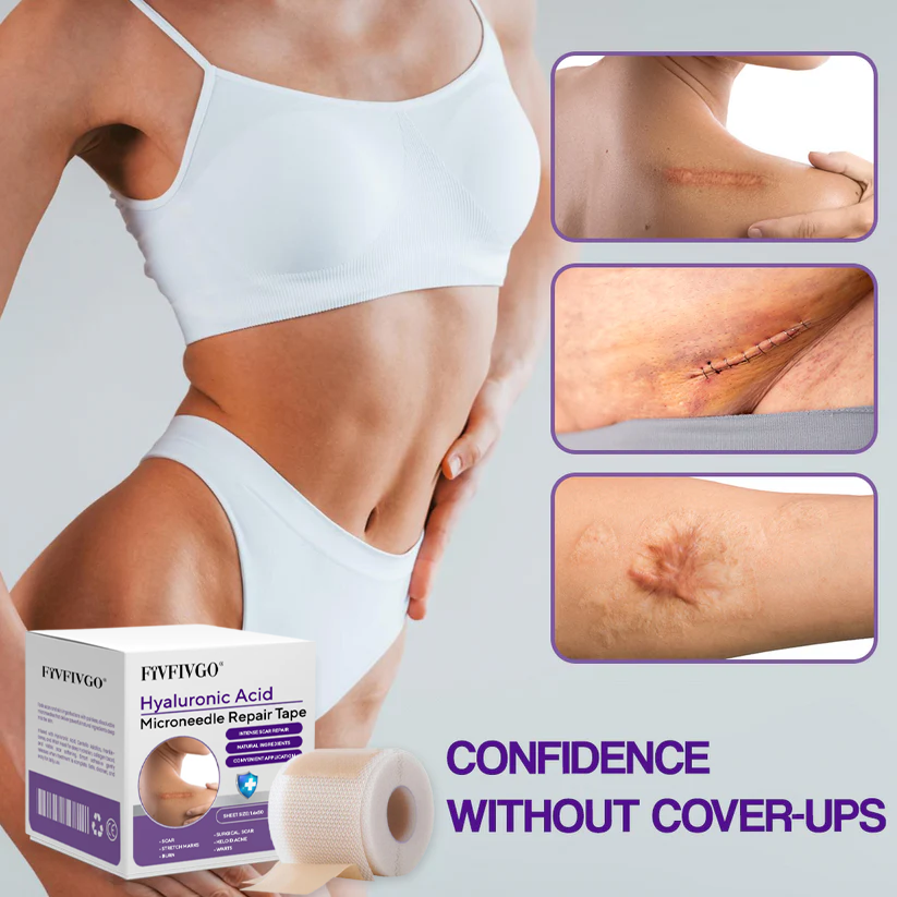 Fivfivgo® Hyaluronic Acid Microneedle Repair Tape