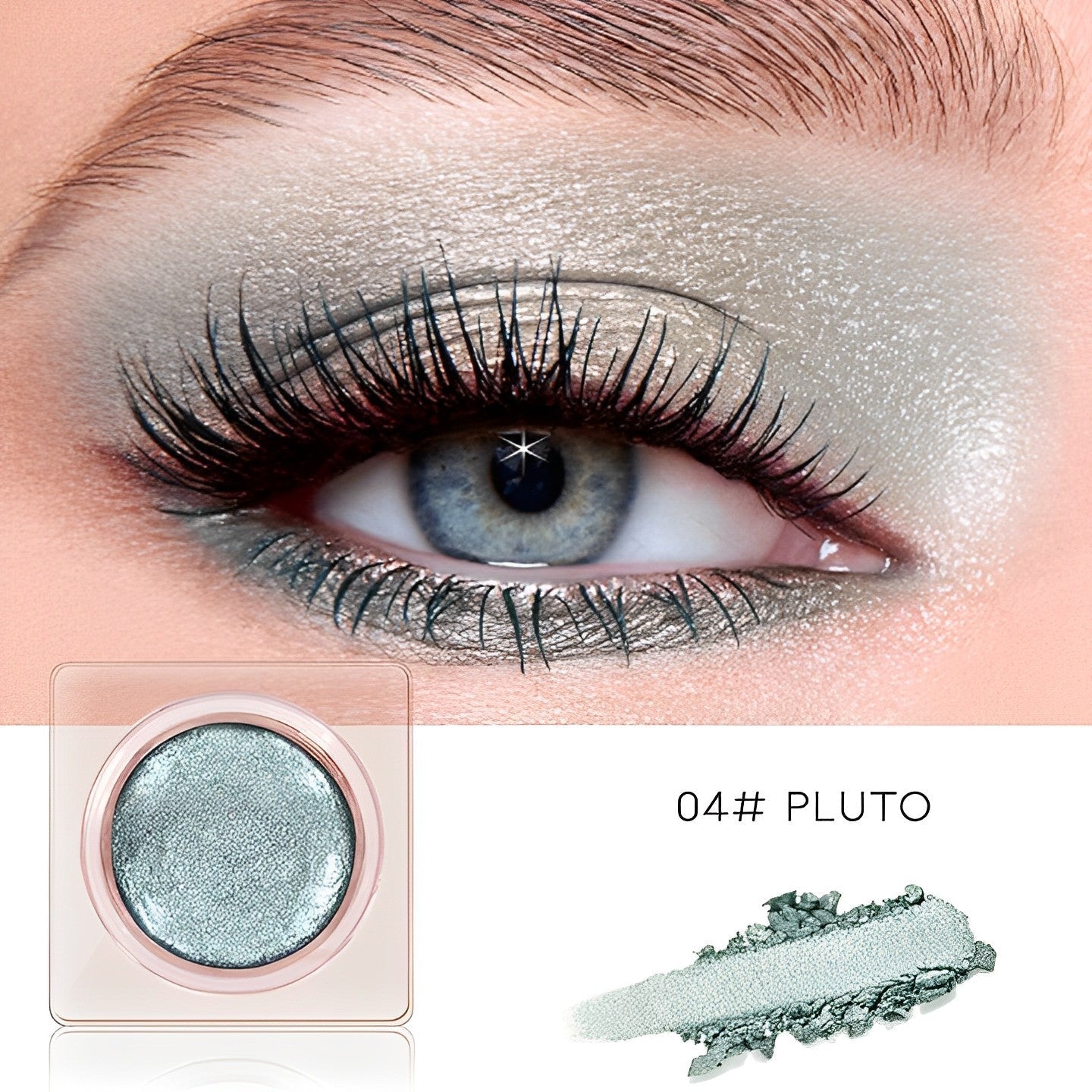 Highshine Waterproof Cream Eyeshadow Make-up Every Day And Night 04# Pluto 1 pc 