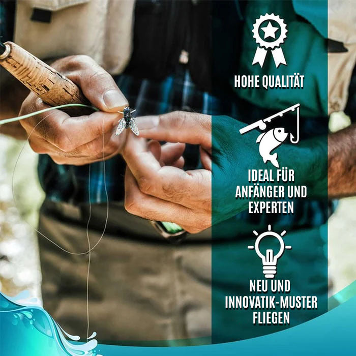 🐟Simulation Fliegenfischen Köderhaken🎣