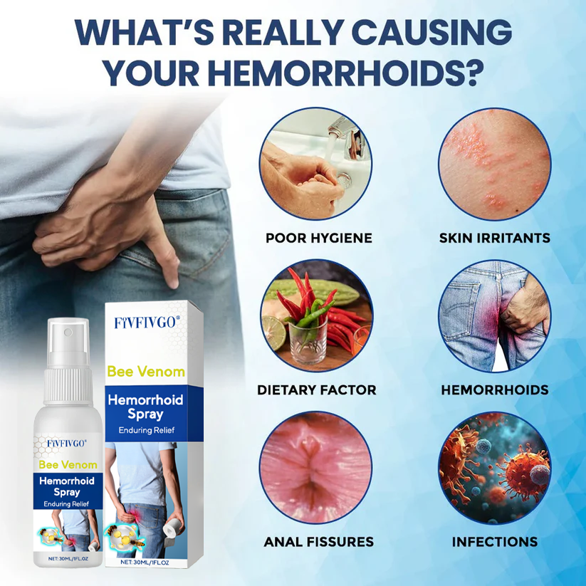 Fivfivgo® Bee Venom Hemorrhoid Spray