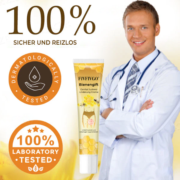 Fivfivgo® Bienengift Genital Juckreiz Linderung Creme