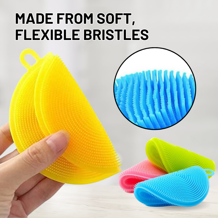 Silicone Flat Body Scrubber