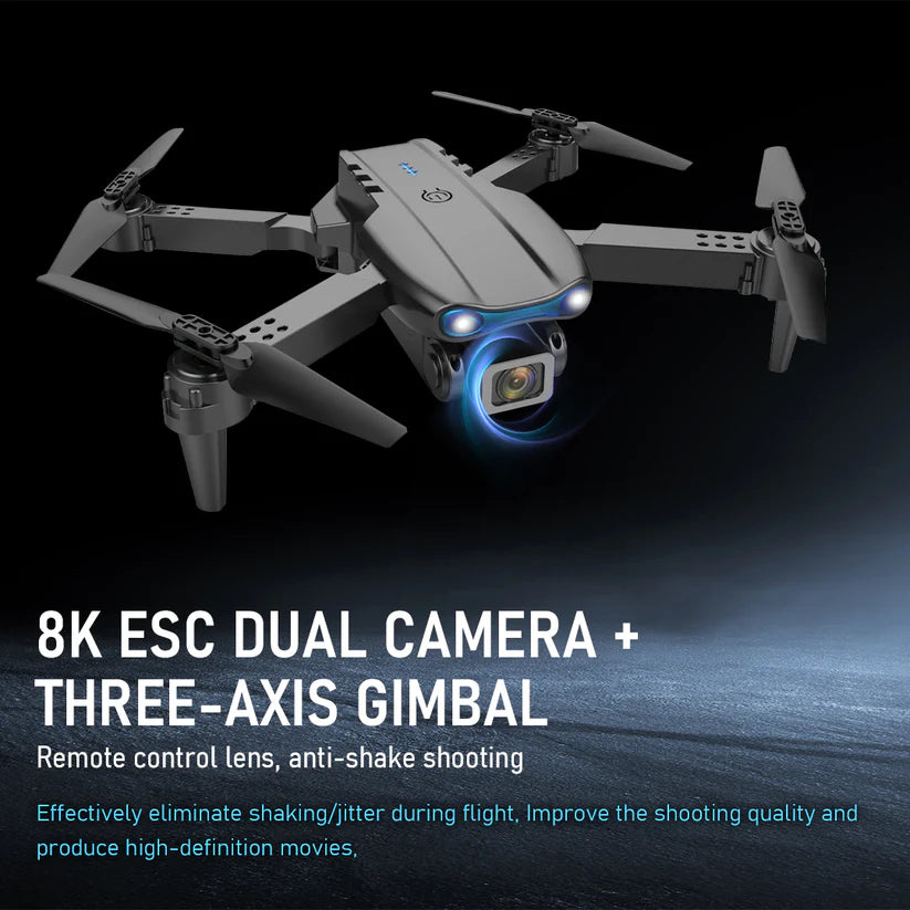 New Professional Drone | 8K Camera | 5G | 3-Axis Gimbal | 360° Obstacle Avoidance Technology