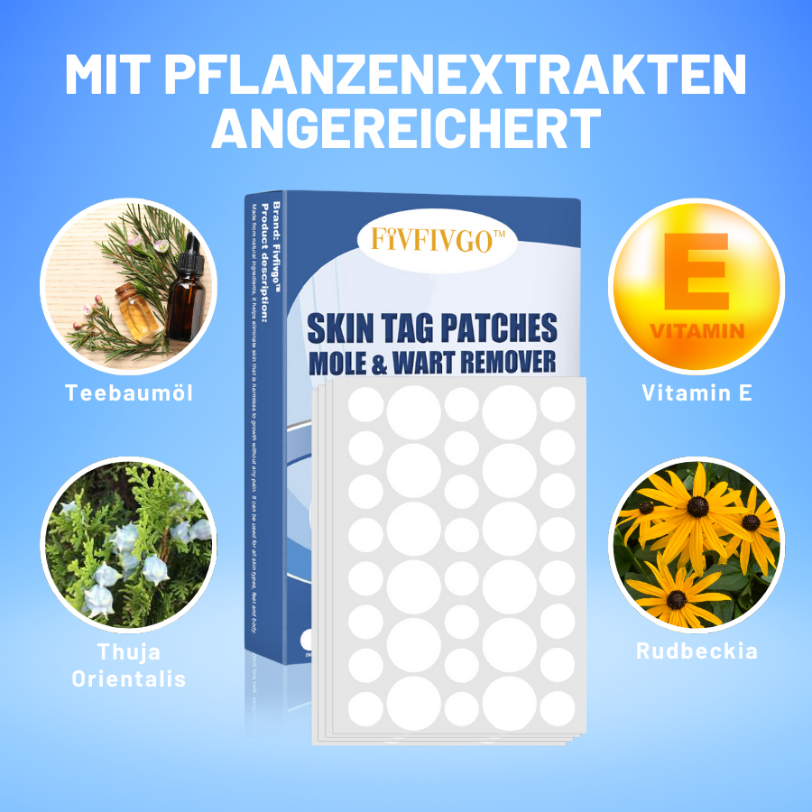 Fivfivgo™ Muttermale & Warzen entfernen Haut Tag Patch