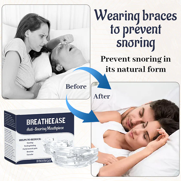 Fivfivgo™ BreatheEase Anti-Schnarch-Mundstück
